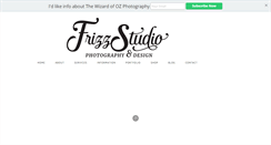 Desktop Screenshot of frizzstudio.com